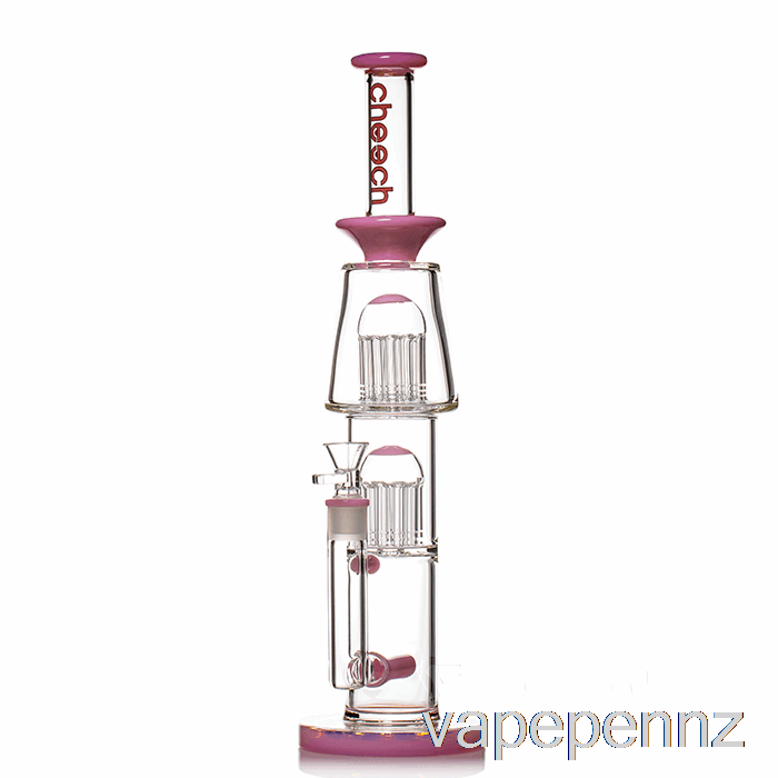 Cheech Glass Dual Tree Inline Bong Pink VAPE NZ